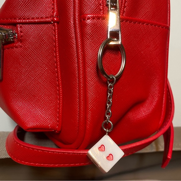 red mini backpack - Picture 3 of 3